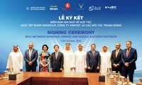 Vingroup, Vinfast ký kết hợp tác chiến lược với 4 đối tác hàng đầu tại Trung Đông