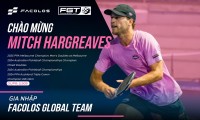 Tay vợt Pickleball hàng đầu nước Úc Mitch Hargreaves chính thức gia nhập Facolos Global Team