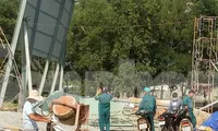 Sập nhà xưởng ở Bình Dương, nhiều người nhập viện cấp cứu