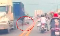 Trích xuất camera truy tìm xe container liên quan vụ tai nạn làm 3 người thương vong