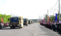 Hồi hương hài cốt 49 chiến sĩ lực lượng vũ trang đoàn kết cứu nước Campuchia