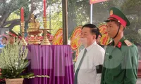 Truy điệu, an táng hài cốt liệt sĩ quân tình nguyện và chuyên gia hy sinh tại Campuchia
