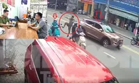 Lời khai của người đàn ông đạp nữ tài xế xe ôm ngã nhào ở Bình Dương