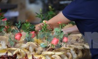 Hà Nội: ‘Chợ nhà giàu’ tấp nập người mua đồ cúng trước Rằm tháng 7