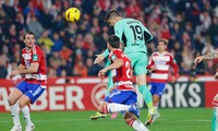 Morata ghi bàn giúp Atletico Madrid giành chiến thắng.