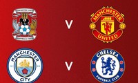 2 cặp bán kết FA Cup 2023/2024.
