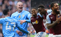 Man City vs Aston Villa.