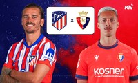 Atletico Madrid vs Osasuna.