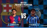 Barcelona vs Atalanta.