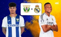 Leganes vs Real Madrid.