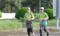 Tiếp tục thông điệp &apos;chống biến đổi khí hậu&apos; tại giải chạy lớn nhất miền Tây