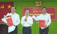 Trao quyết định của Ban Thường vụ Tỉnh ủy Trà Vinh về công tác cán bộ