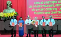 Vĩnh Long công bố lãnh đạo các cơ quan Đảng sau hợp nhất
