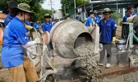 Gần 4.500 chiến sĩ tình nguyện tỏa khắp vùng quê Đồng Tháp