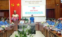 Trung ương Đoàn kiểm tra công tác Đoàn và phong trào thanh thiếu nhi tại Hậu Giang