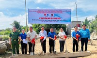 Tuổi trẻ Bến Tre chung tay xóa nhà tạm