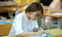 Thí sinh dự thi THPT quốc gia 2019. Ảnh Như Ý