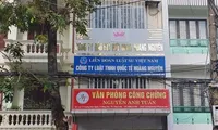 Thanh Hóa: Công ty Hoàng Nguyên hủy đấu giá mặt bằng sau khi bị khám xét 