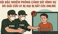 Cảnh sát đặc nhiệm giải cứu thanh niên bị ‘bắt cóc online’