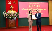 Chỉ định nữ Bí thư Huyện tham gia Ban chấp hành Đảng bộ tỉnh Thái Nguyên 