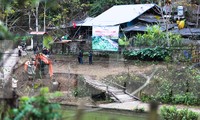 Cầu dân sinh kiên cố thôn Nà Dài sắp thành hiện thực