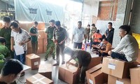 Từ bao bì vứt bụi rậm, phát hiện nhiều tấn sữa, thực phẩm chức năng không rõ nguồn gốc