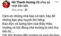Con ở lại lớp, nữ giám đốc ở Phú Quốc lên facebook xúc phạm lãnh đạo nhà trường