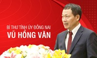 Chân dung tân Bí thư Tỉnh ủy Đồng Nai Vũ Hồng Văn