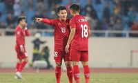 Quang Hải và Tuấn Hải trong màu áo ĐTQG Ảnh: Quyết Thắng 