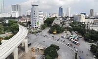 Dự án Hoàng Cầu - Voi Phục (Vành đai 1) dài 2,2 km với chi phí hơn 7.200 tỷ đồng Ảnh: Mạnh Thắng
