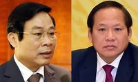 Từ trái qua, các ông Nguyễn Bắc Son, Trương Minh Tuấn