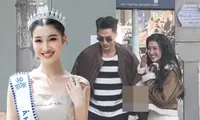 Bắt trọn khoảnh khắc Isaac sánh đôi bên Á hậu Phương Nhi, fan phấn khích &quot;đẩy thuyền&quot;