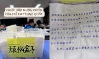 &quot;Chiếc hộp muộn phiền&quot; của học sinh Trung Quốc hé lộ điều đau lòng sau những áp lực nặng nề