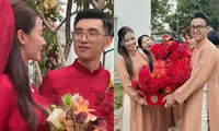 Lễ ăn hỏi Midu: Dàn sao Việt bê tráp diện thiết kế riêng giá gần 300 triệu đồng