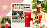 Món đồ uống độc đáo &quot;bắt trend&quot; lá cờ Việt Nam mừng lễ Quốc khánh 2/9