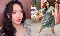Diệu Nhi vội giải thích về clip nhảy &quot;đu trend&quot; làm rộ nghi vấn đang mang bầu