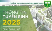 Trường Đại học Y khoa Phạm Ngọc Thạch công bố đề án tuyển sinh năm 2025