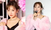 Không xuất hiện trong buổi ra mắt MV của Hari Won, Trấn Thành gửi clip chúc mừng vợ