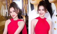 Sau nghi vấn bị công ty đối xử &quot;lạnh nhạt&quot;, Hoa hậu Đỗ Thị Hà xuất hiện nổi bật tại sự kiện