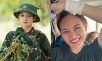 Thùy Anh dẫu &quot;bầm dập&quot;, bị chấn thương nhưng luôn vui tươi cùng “Sao Nhập Ngũ”