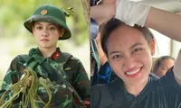 Thùy Anh dẫu &quot;bầm dập&quot;, bị chấn thương nhưng luôn vui tươi cùng “Sao Nhập Ngũ”