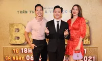 Hà Hồ - Kim Lý, Đông Nhi - Ông Cao Thắng “trốn con” đến chúc mừng “Bố Già” Trấn Thành