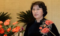 Chủ tịch Quốc hội Nguyễn Thị Kim Ngân gửi điện thăm hỏi Chủ tịch Quốc hội Lào Pany Yathotou.