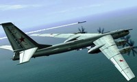 Chín máy bay ném bom chiến lược Tu-95MS cất cánh ở Nga