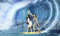 Bạn trẻ thích thú trải nghiệm bảo tàng tranh 3D ở Đà Nẵng