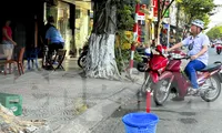 Đà Nẵng: Vật cản tự phát trên đường gây cản trở giao thông, mất mỹ quan đô thị