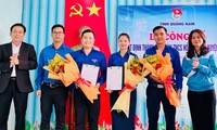 Công bố quyết định thành lập Đoàn TNCS Hồ Chí Minh huyện Quế Sơn, Quảng Nam sau sáp nhập