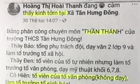 Làm rõ vụ nữ giáo viên bị buộc thôi việc vì...không chịu làm nhân viên