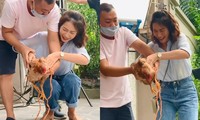 Hậu trường &quot;11 Tháng 5 Ngày&quot;: Khả Ngân bị chê làm màu khi sợ gà, netizen lên tiếng bảo vệ