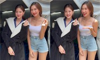 Hoa hậu Thùy Tiên &quot;đu&quot; idol thành công, khoe ảnh &quot;bắn tim&quot; cùng mỹ nhân Chiếc Lá Cuốn Bay